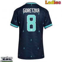 Germany Leon Goretzka #8 Replica Away Shirt Ladies World Cup 2026 Short Sleeve